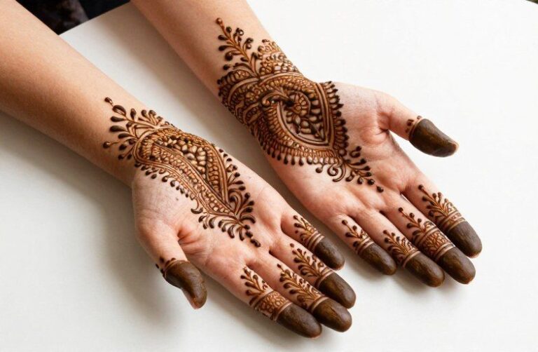 Arabic Mehndi Tattoo Ideas