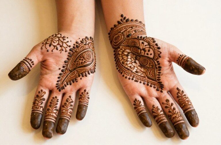 Dulhan Henna Design Ideas for Brides