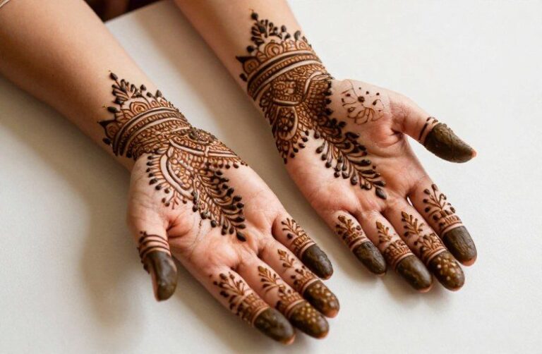 Dulhan Mehndi Tattoo Ideas