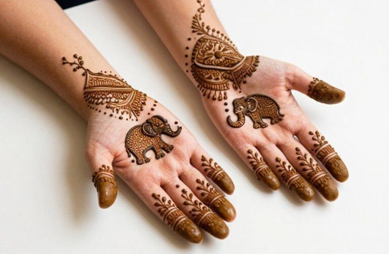 Henna Elephant Tattoo Meaning: Symbolism, Design & Culture