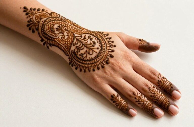 What Does The Henna Hand Tattoo Mean: Symbolism & Style