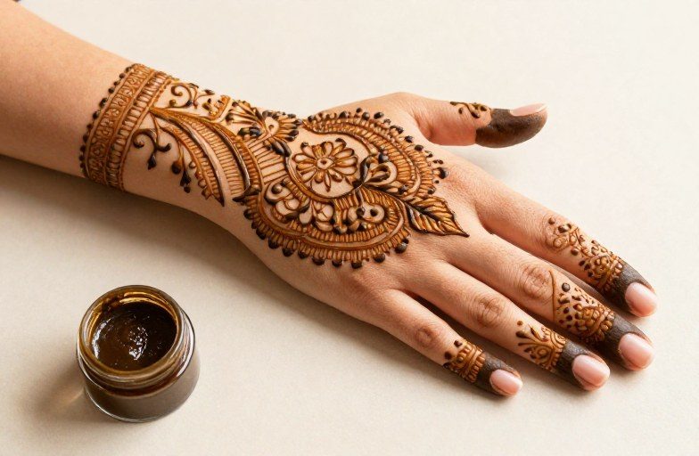 What Ink Is Used For Henna Tattoo Meaning: Symbolism & Style Guide
