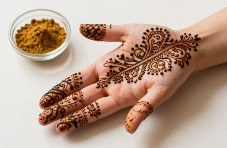 How to Mix Henna Powder for Tattoo-Style Body Art