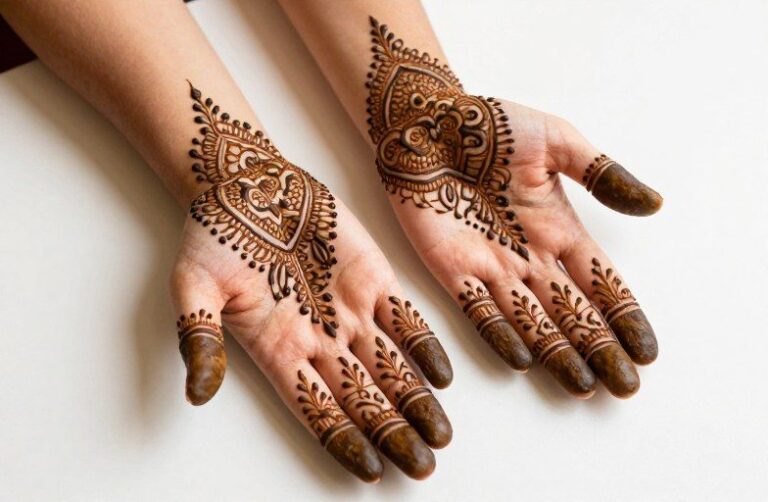 Indo-Arabic Henna Tattoo Ideas