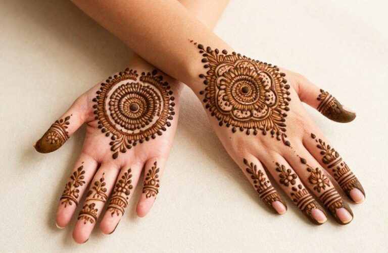 Mandala Mehndi Tattoo Ideas