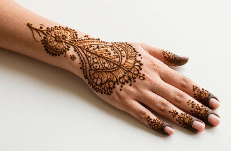 Meaning Behind Henna Hand Tattoo: Symbolism & Design