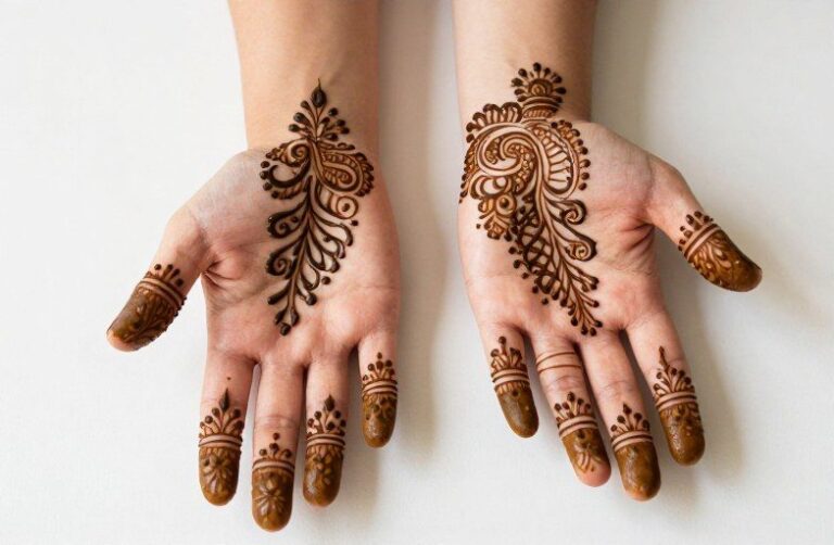 Minimalist Mehndi Tattoo Ideas