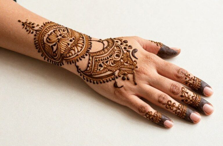 Pakistani Henna Tattoo Ideas