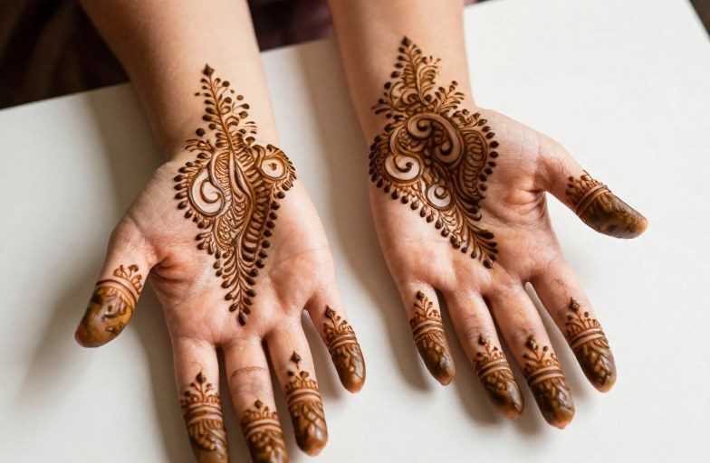 simple-full-hand-mehndi-tattoo-ideas