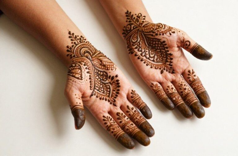 Traditional Mehndi Tattoo Ideas