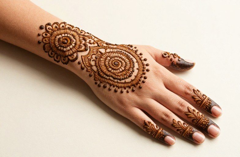 Trendy Mandala Mehndi Tattoo Ideas