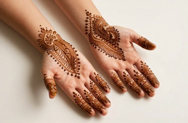 Trendy Minimalist Mehndi Tattoo Ideas