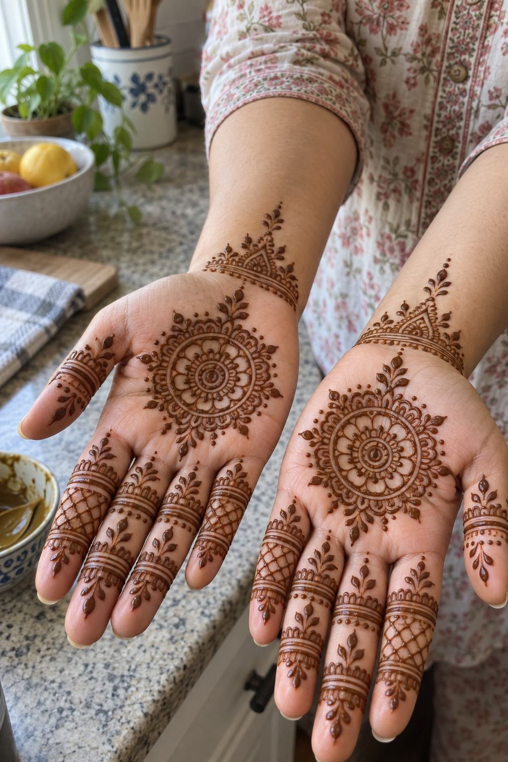 Pick Delicate Simple Mandala Mehndi Design Linework