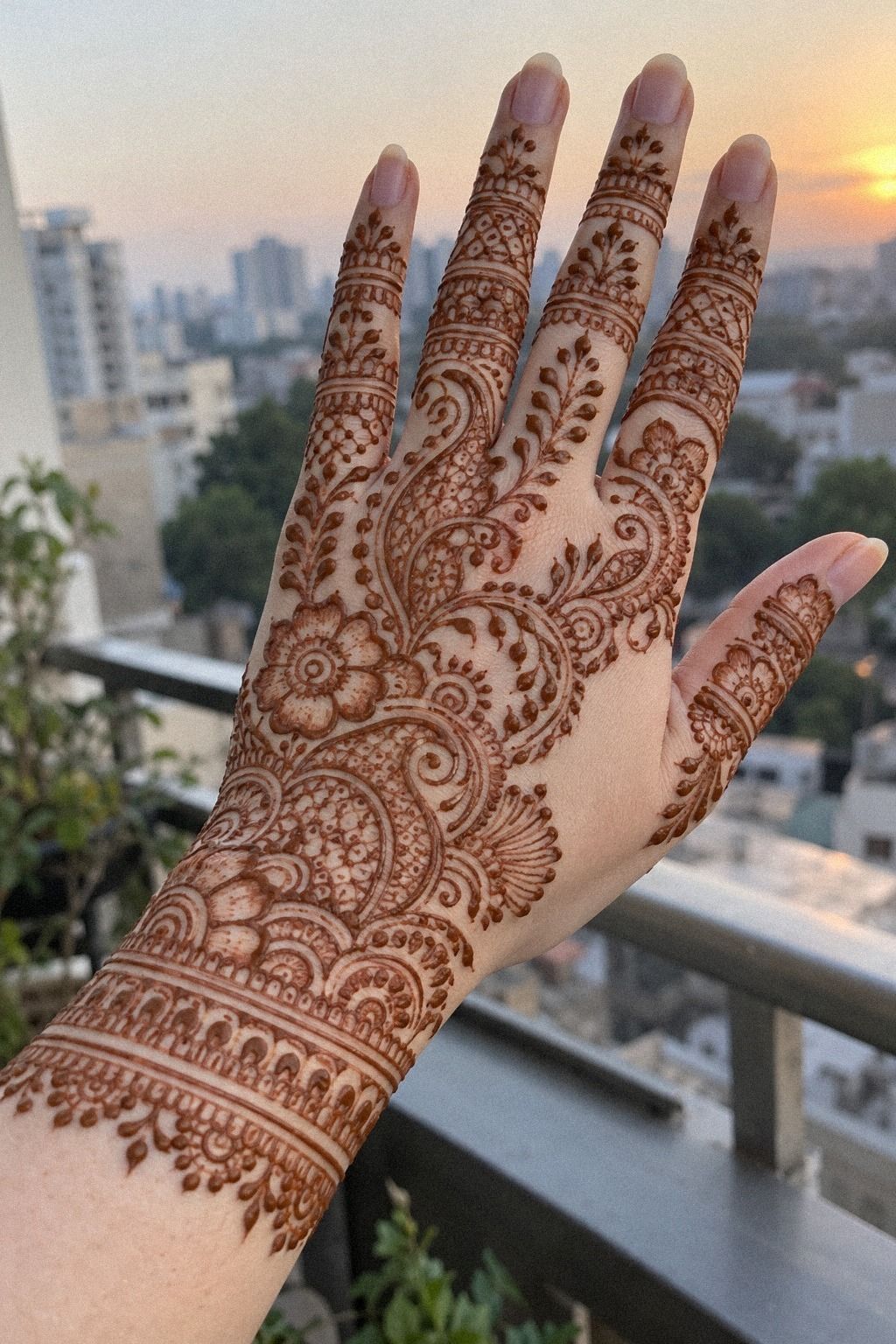 I Chose Simple Bridal Full Hand Mehndi Designs