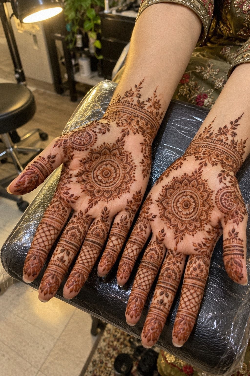 Could an Intricate Mandala Carry the Whole Bridal Palm?