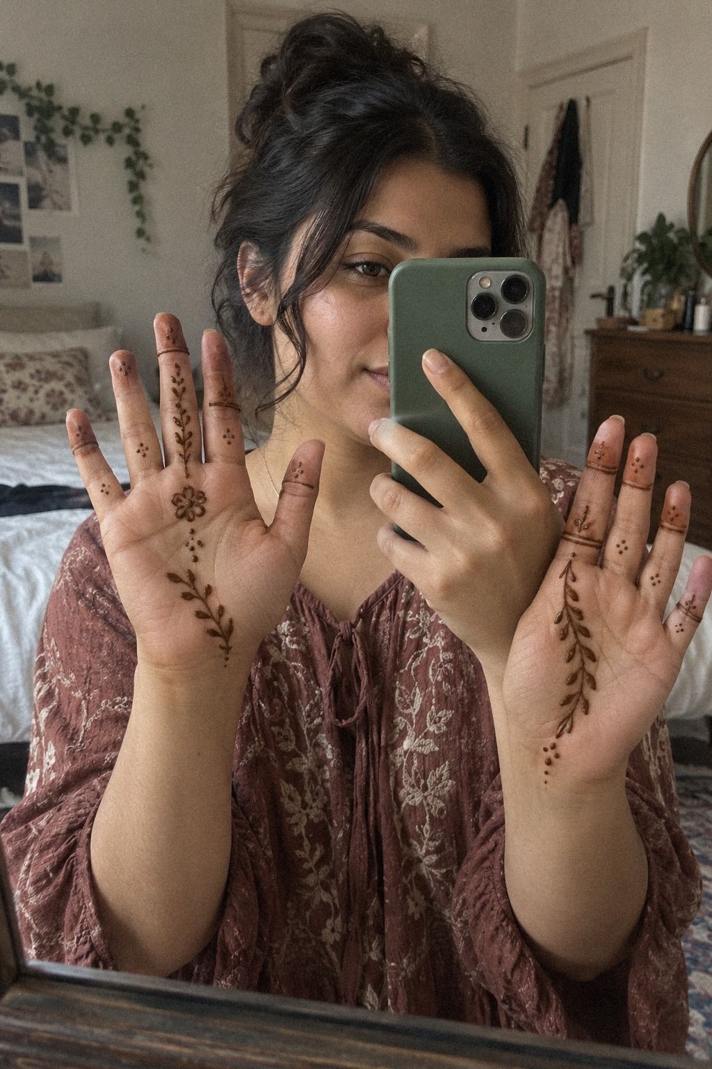 I Kept the Hand Composition Light