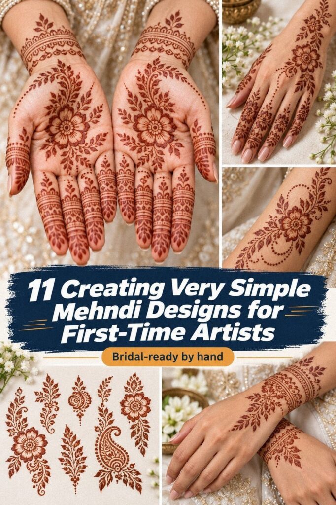 I Thought Easy Very Simple Mehndi Designs Would Look Cheap, Then I Tried One for the First Time