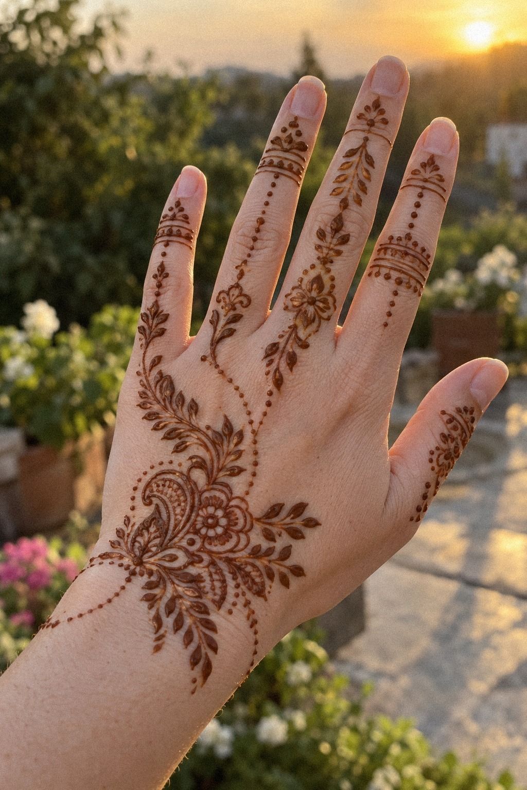 Start With Fine Finger Lines