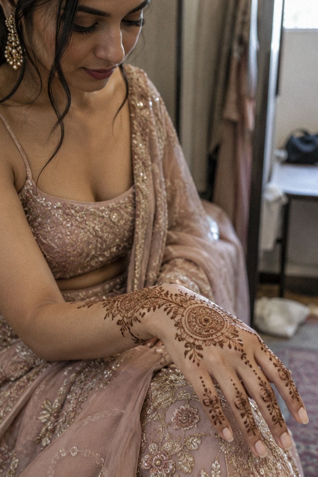 The Bridal Mandala That Holds Its Shape