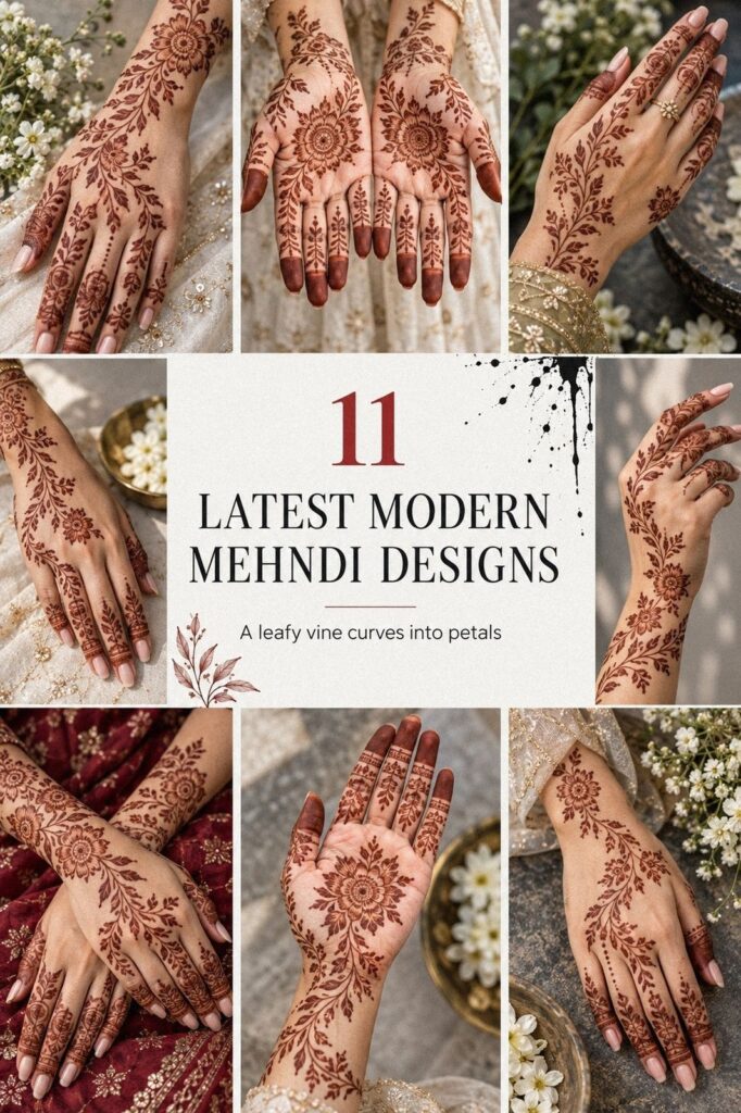 How to Time Your Latest Modern Mehndi Before the Guests Arrive - 11 Ideas