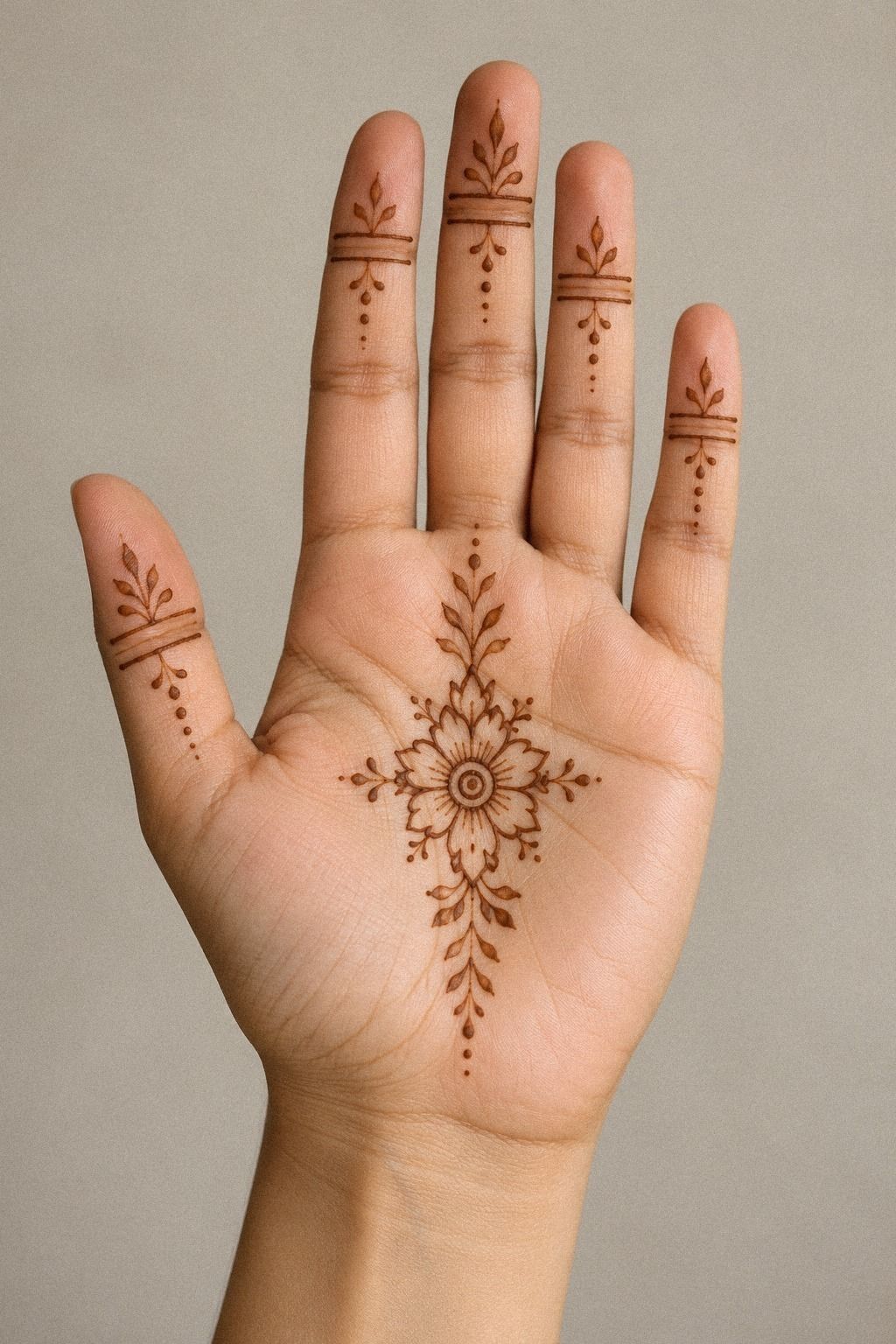 For Hands and Feet, Keep the Motif Consistent