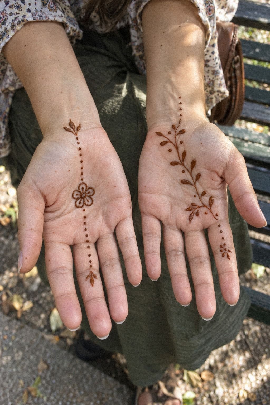 Which Minimal Mehndi Design Fits the Palm?