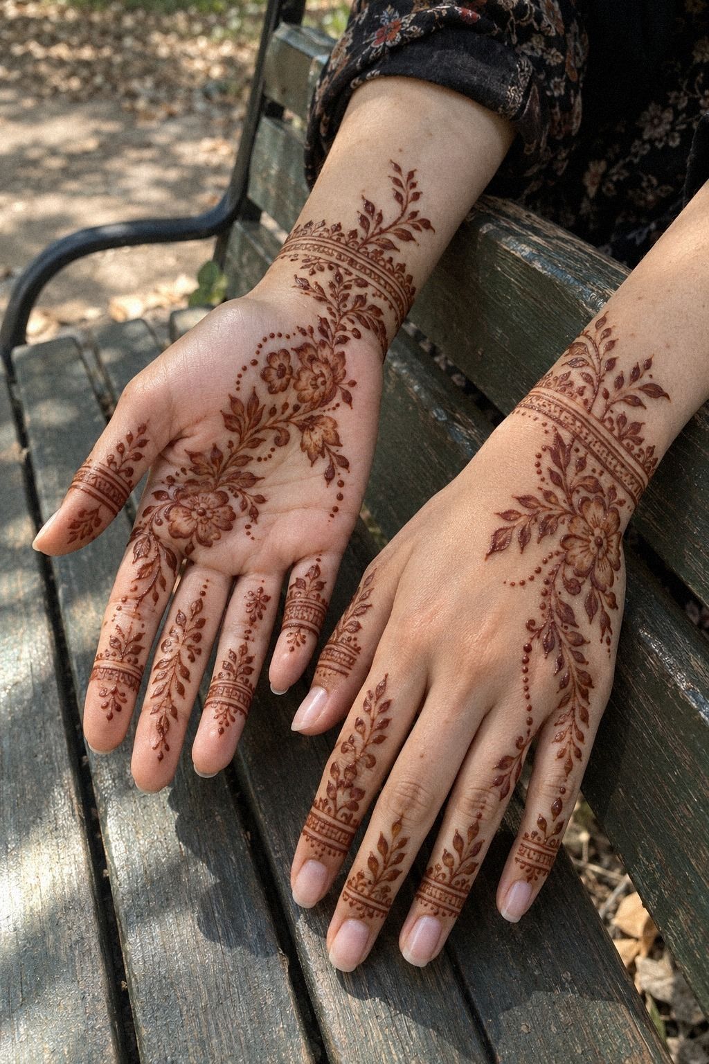Build Traditional Arabic Mehndi Designs With Bold Wrist Vines (The Wrist-Anchor Method)